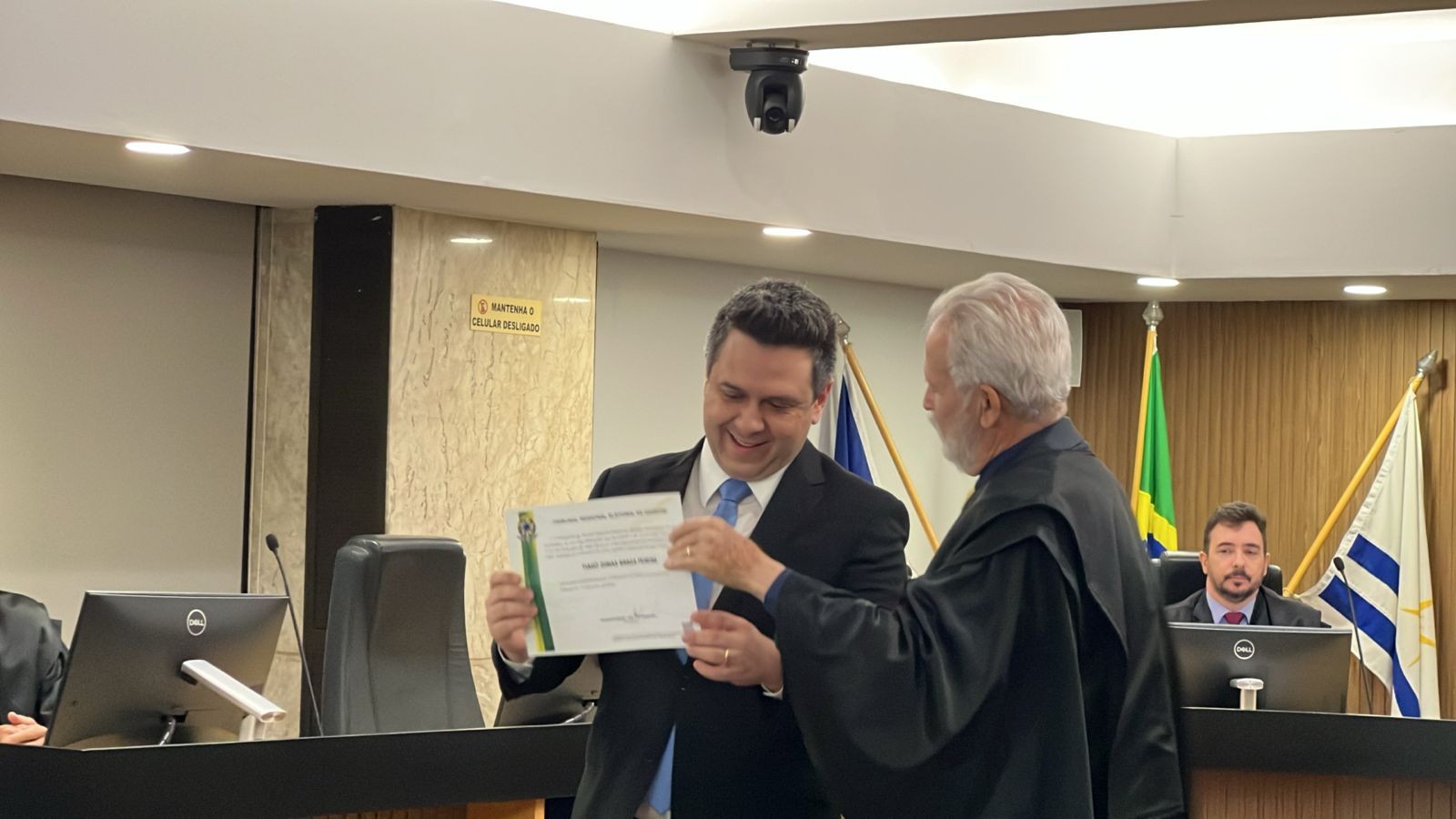 Tiago Dimas é diplomado deputado federal após retotalização de votos no Tocantins