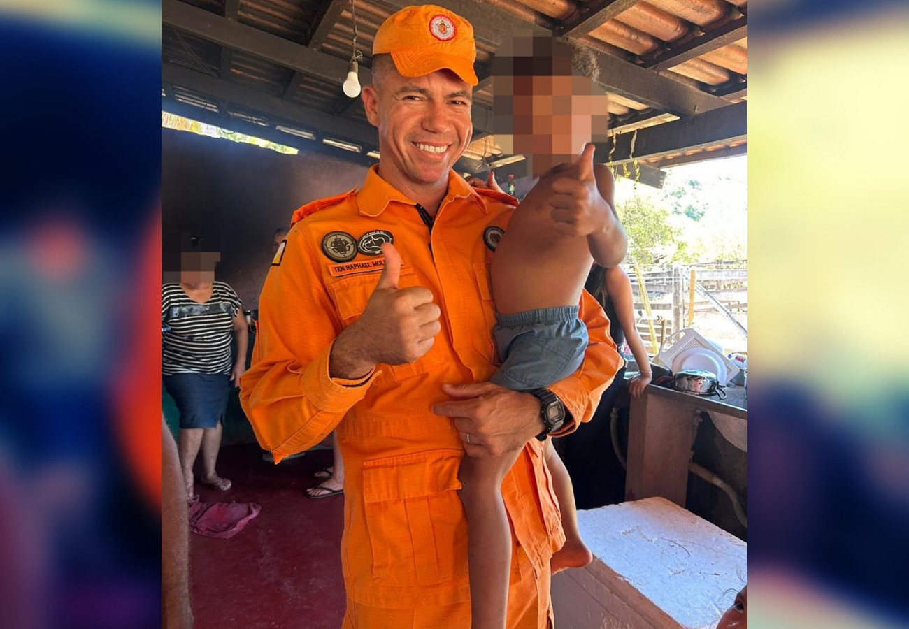 Menino de três anos é encontrado após ficar desaparecido em região de mata por mais de dez horas