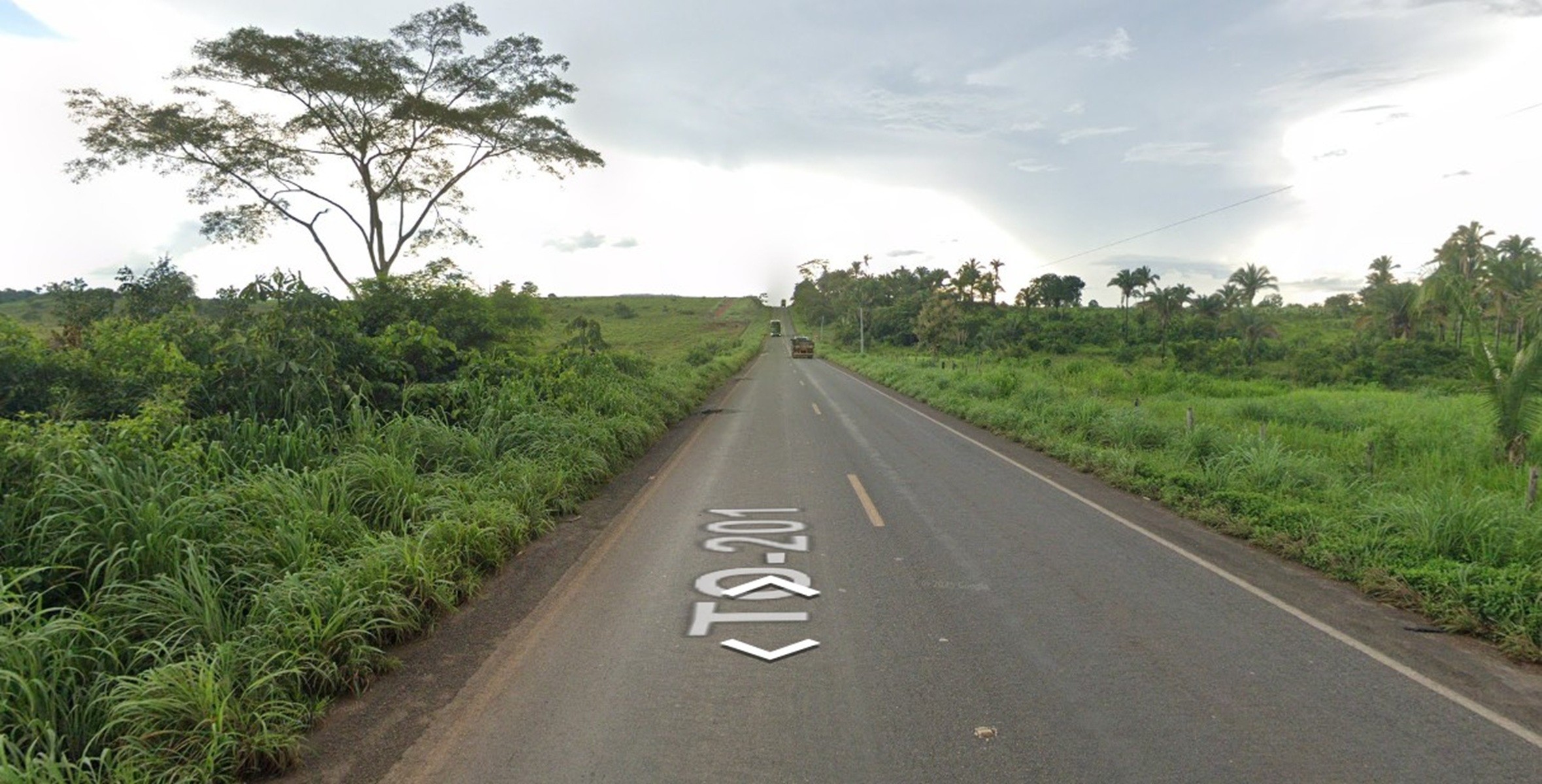 Motorista morre após carro sair da rodovia na TO-201