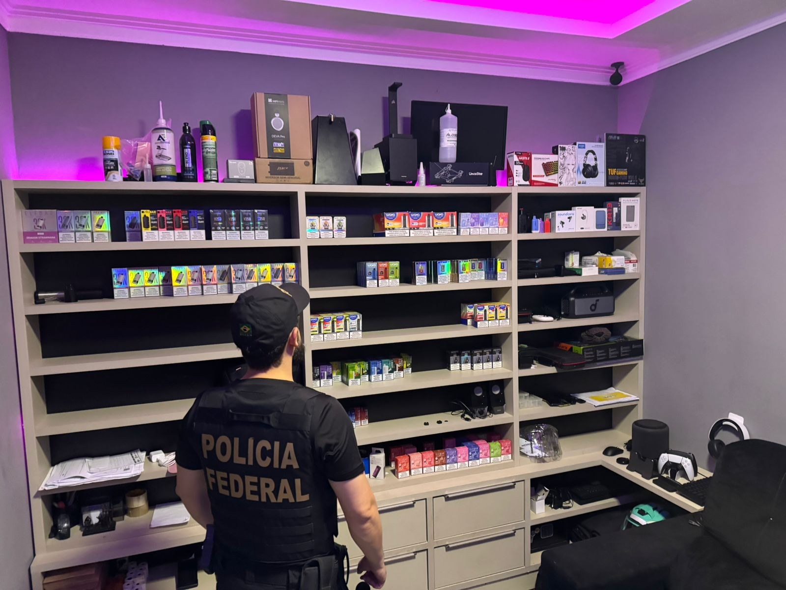 Esquema de venda de cigarros eletrônicos no Tocantins teria movimentado quase R$ 5 milhões, diz Polícia Federal